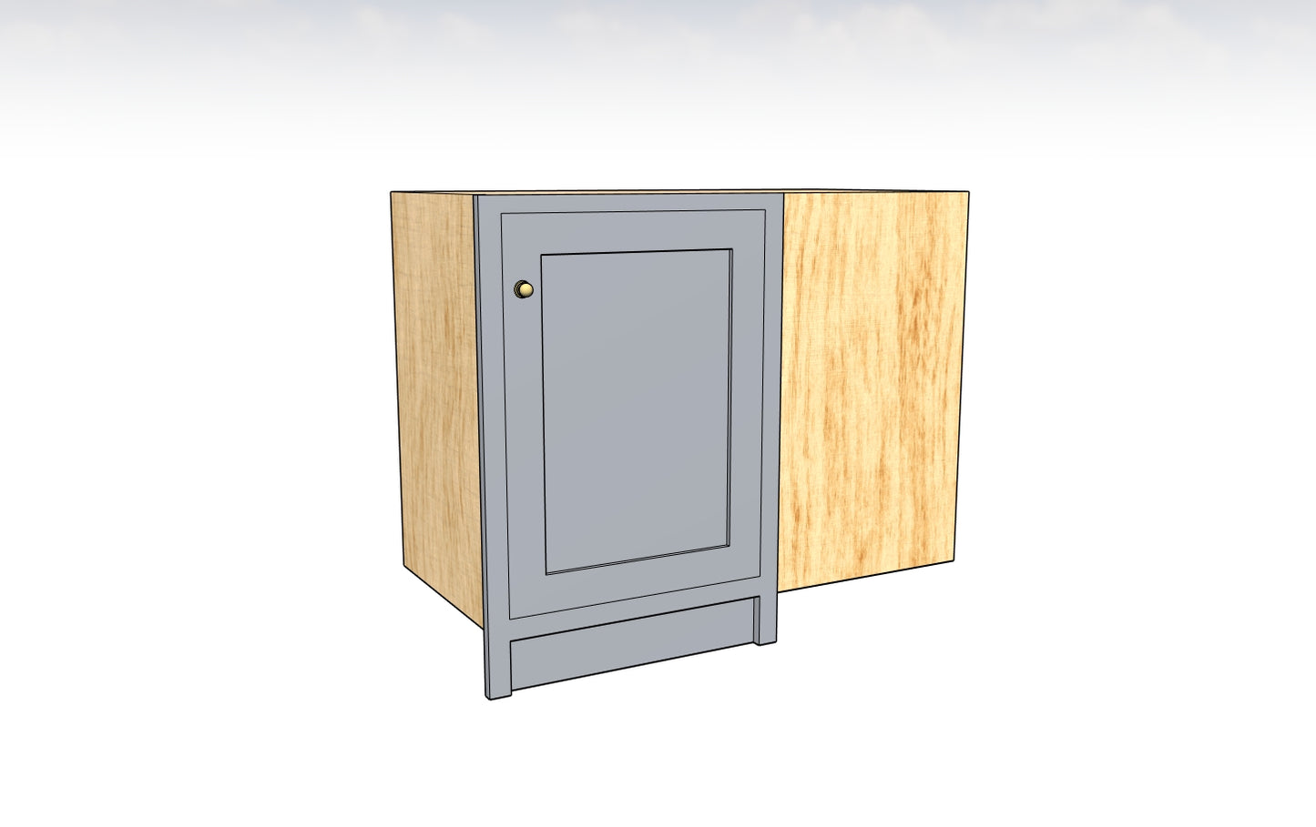 600 Blind Corner Unit