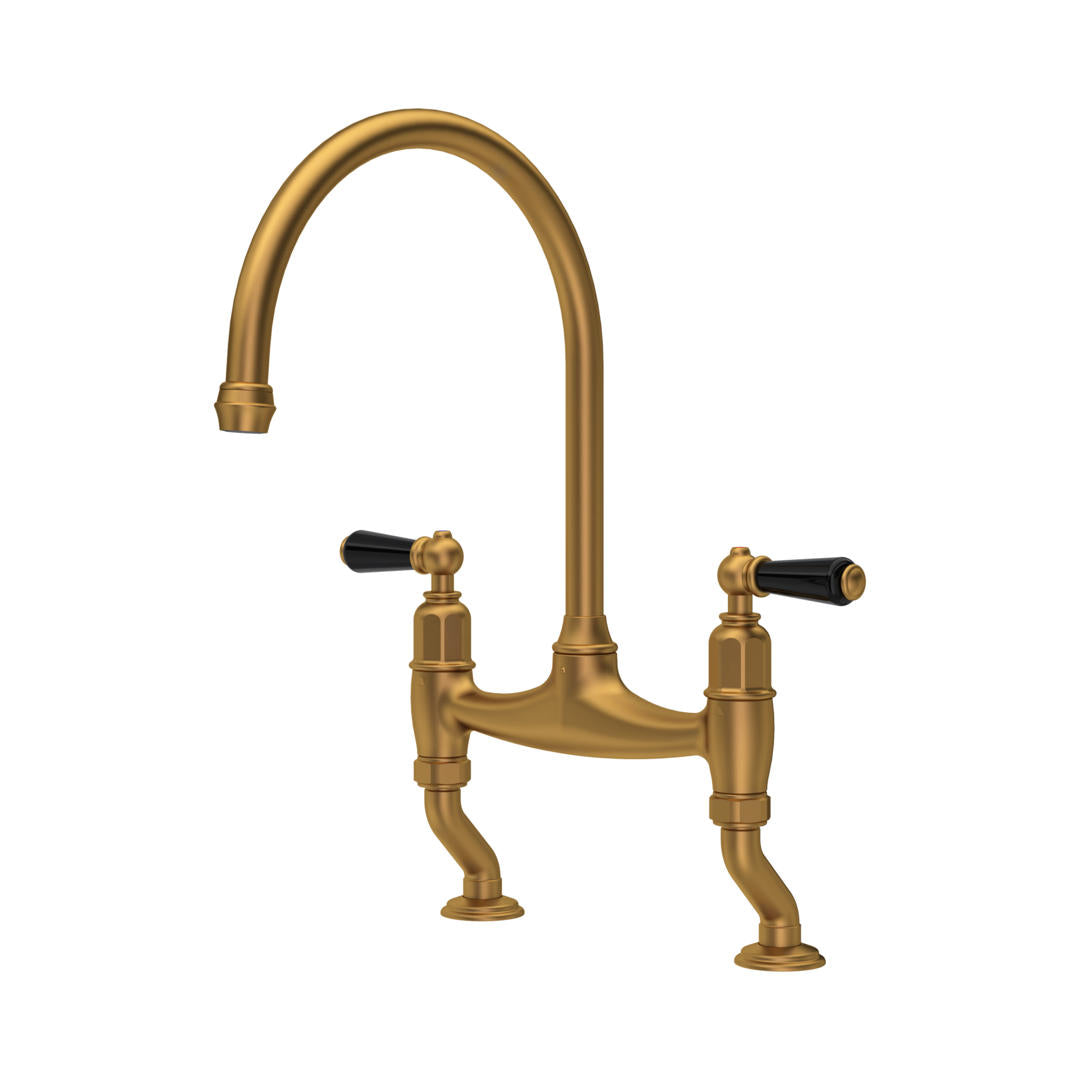 Perrin & Rowe Ionian Bridge Sink Mixer (Lever)