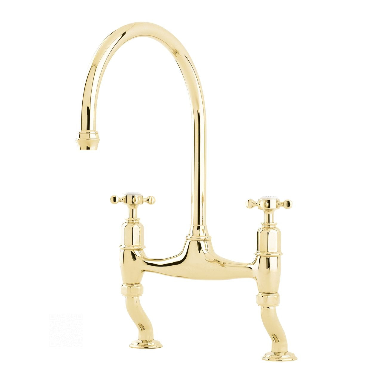 Perrin & Rowe Ionian Crosshead Bridge Sink Mixer