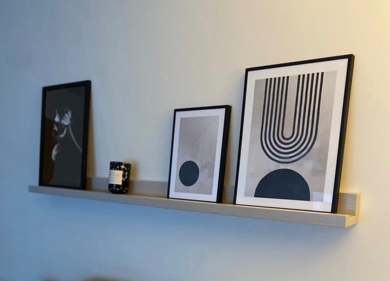 Floating Picture Shelves