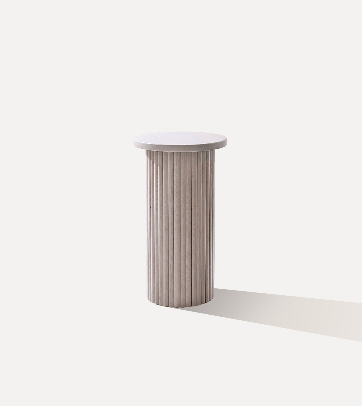 Tambour Lamp Table