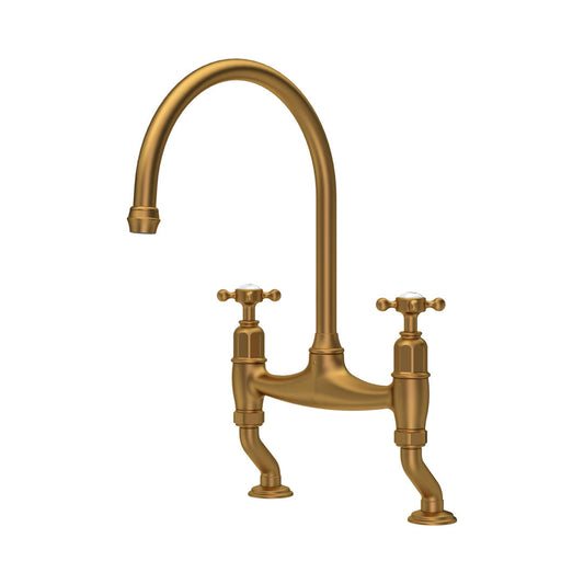 Perrin & Rowe Ionian Crosshead Bridge Sink Mixer
