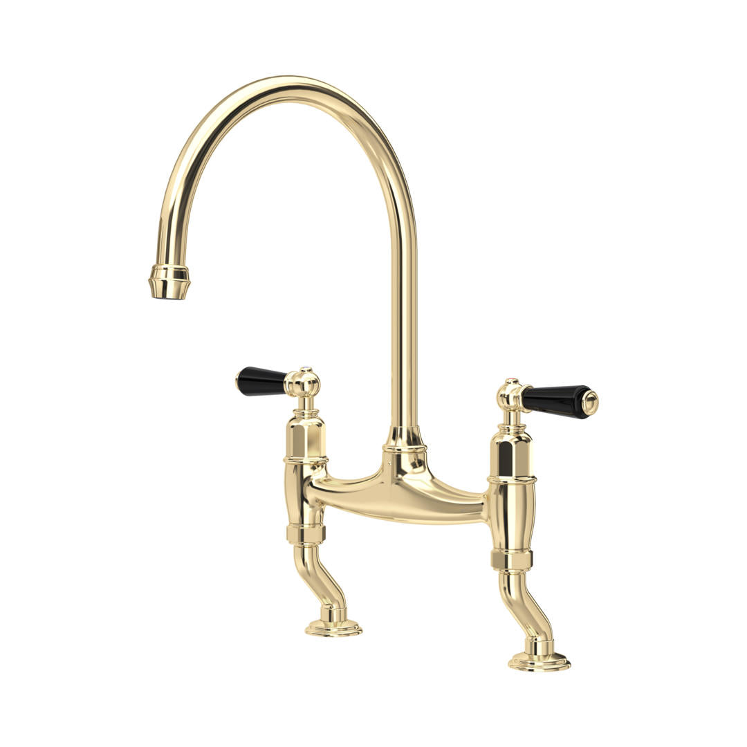 Perrin & Rowe Ionian Bridge Sink Mixer (Lever)