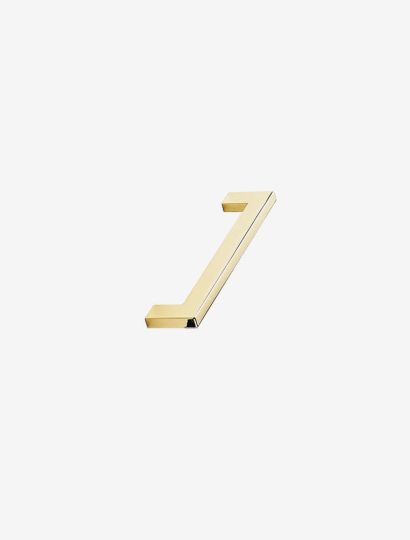 Furnipart Flat - Polished Brass