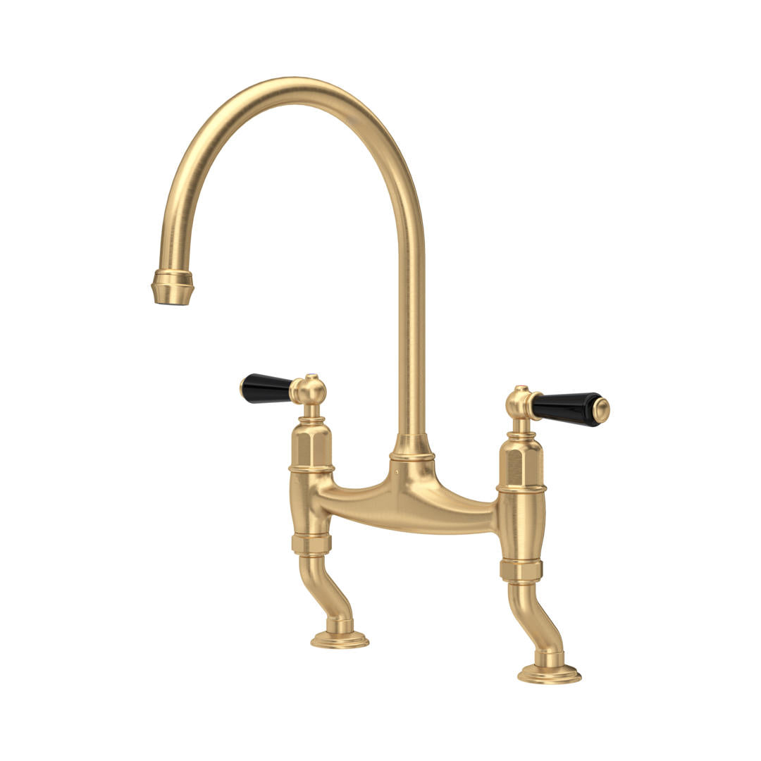 Perrin & Rowe Ionian Bridge Sink Mixer (Lever)