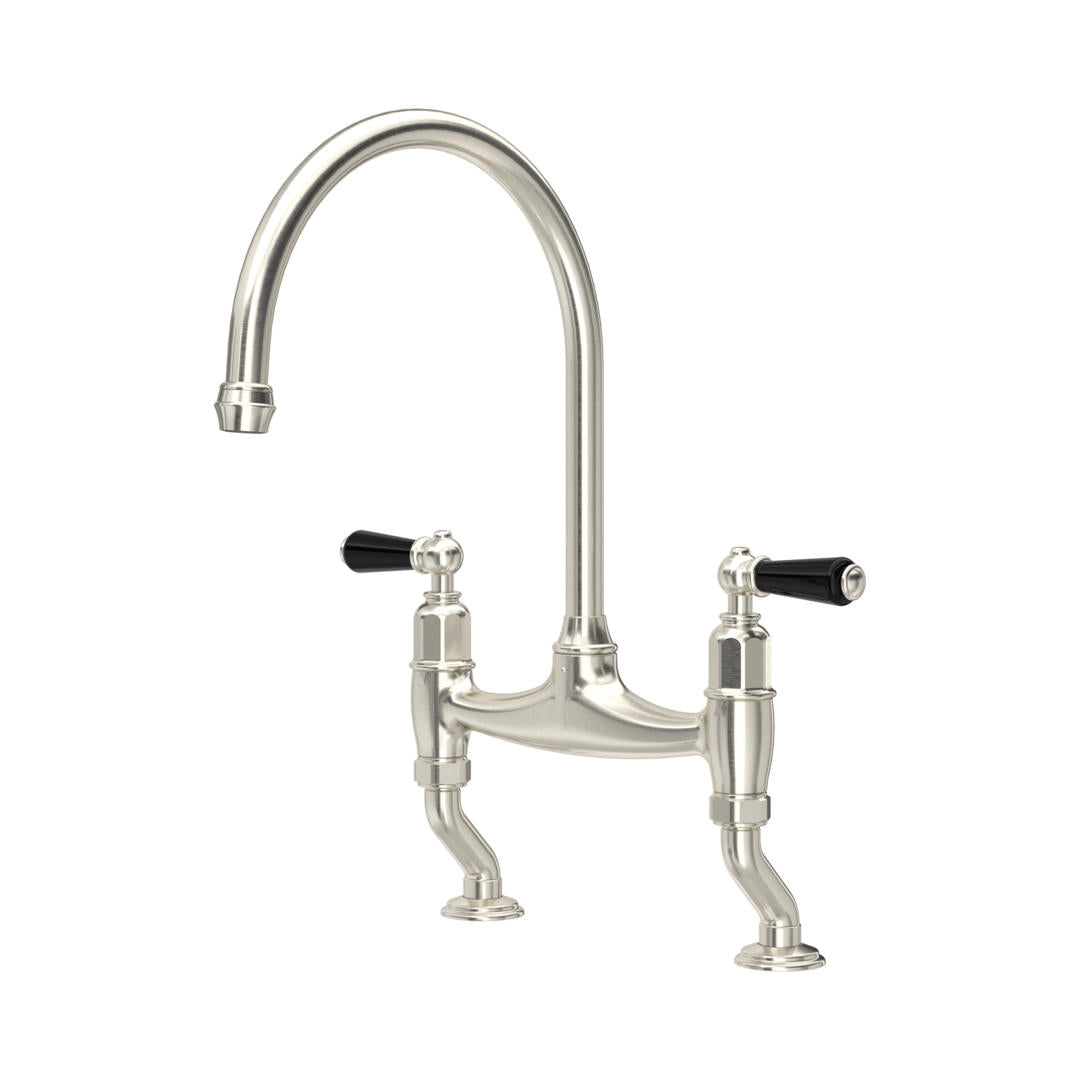 Perrin & Rowe Ionian Bridge Sink Mixer (Lever)