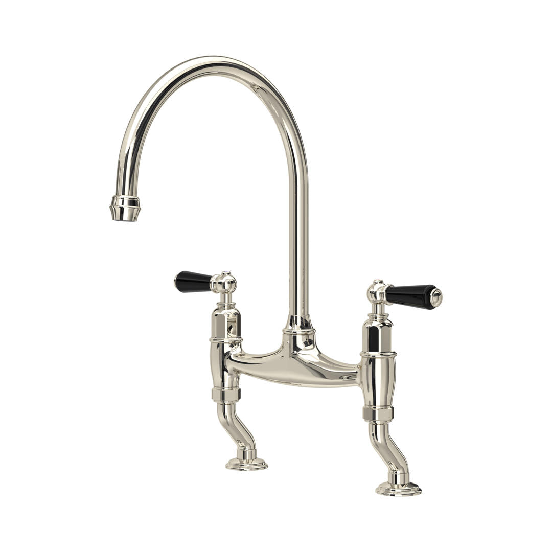 Perrin & Rowe Ionian Bridge Sink Mixer (Lever)