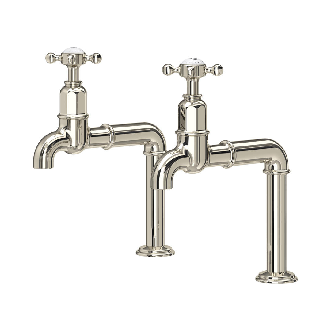 Perrin & Rowe Ionian Crosstop Bibcock Taps