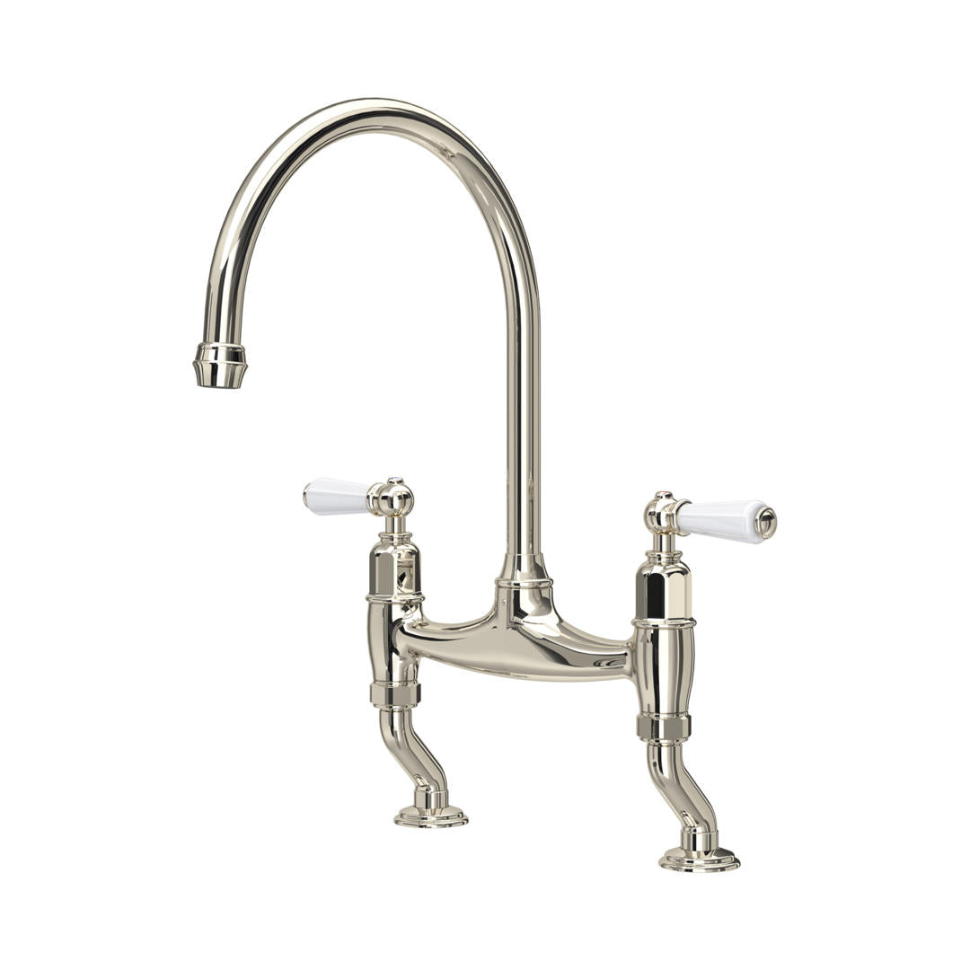 Perrin & Rowe Ionian Bridge Sink Mixer (Lever)