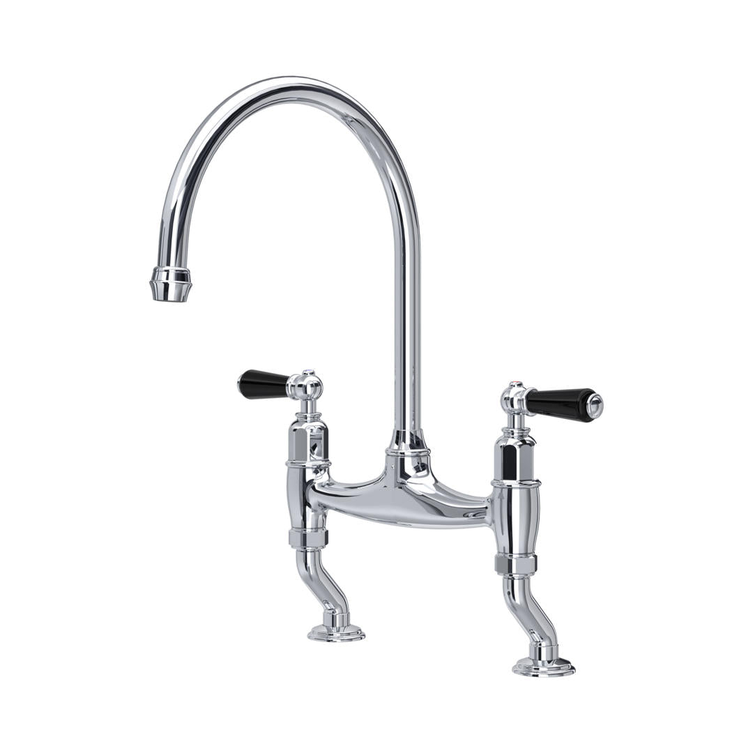 Perrin & Rowe Ionian Bridge Sink Mixer (Lever)