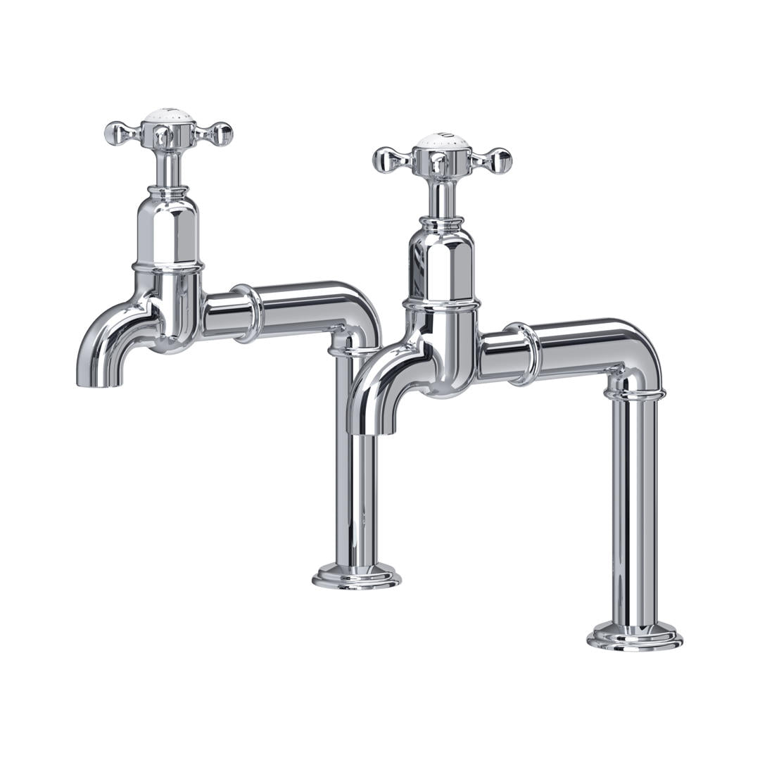 Perrin & Rowe Ionian Crosstop Bibcock Taps