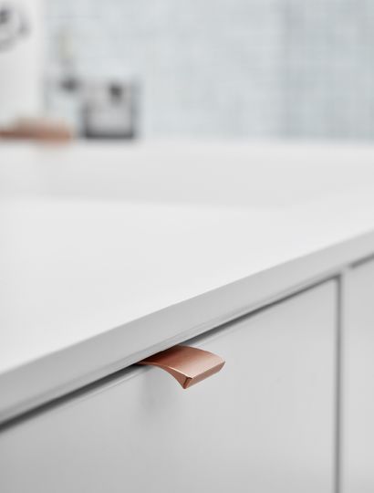 Furnipart Edge Straight - Brushed Rose Gold