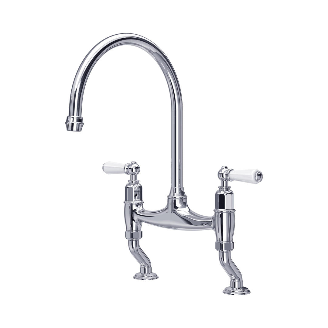 Perrin & Rowe Ionian Bridge Sink Mixer (Lever)